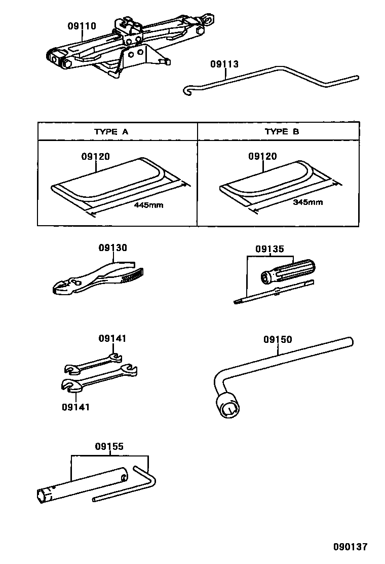 0901 — STANDARD TOOL