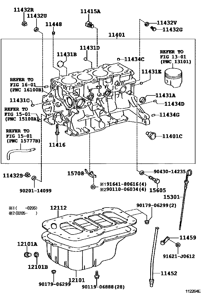 1105 — CYLINDER BLOCK