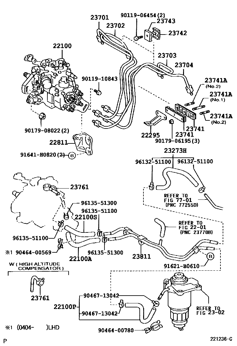 2202 — INJECTION PUMP ASSEMBLY