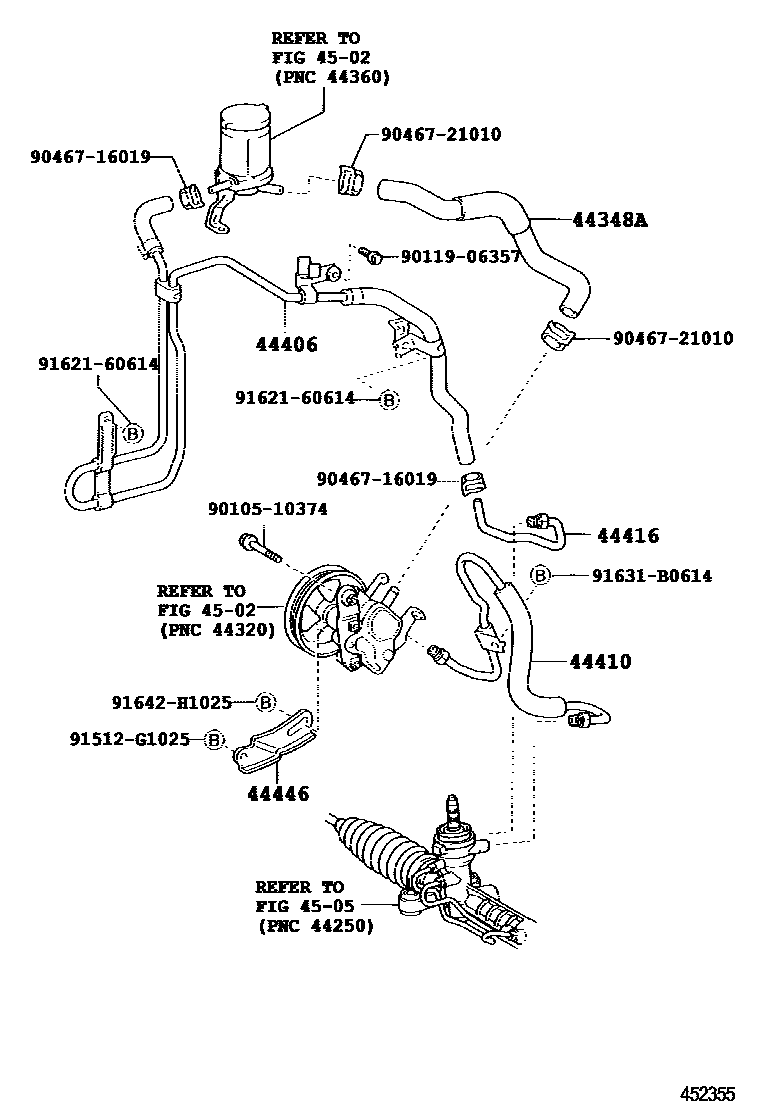4503 — POWER STEERING TUBE