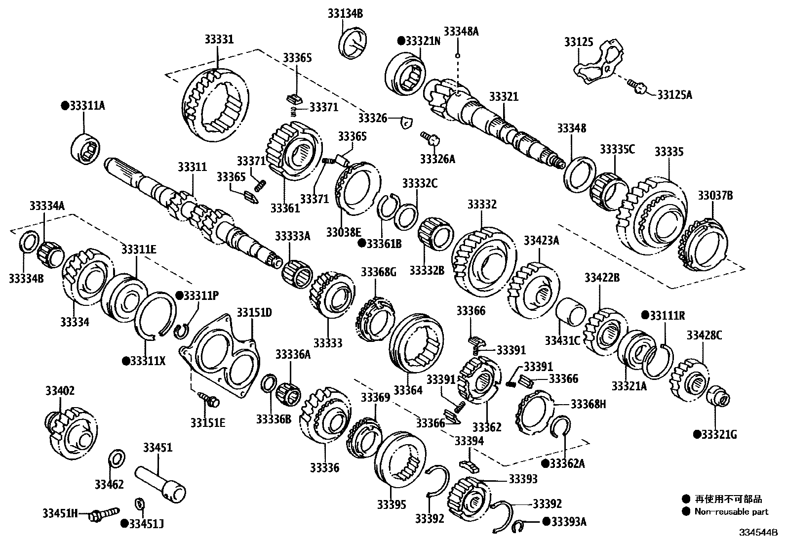 3305 — TRANSMISSION GEAR (MTM)