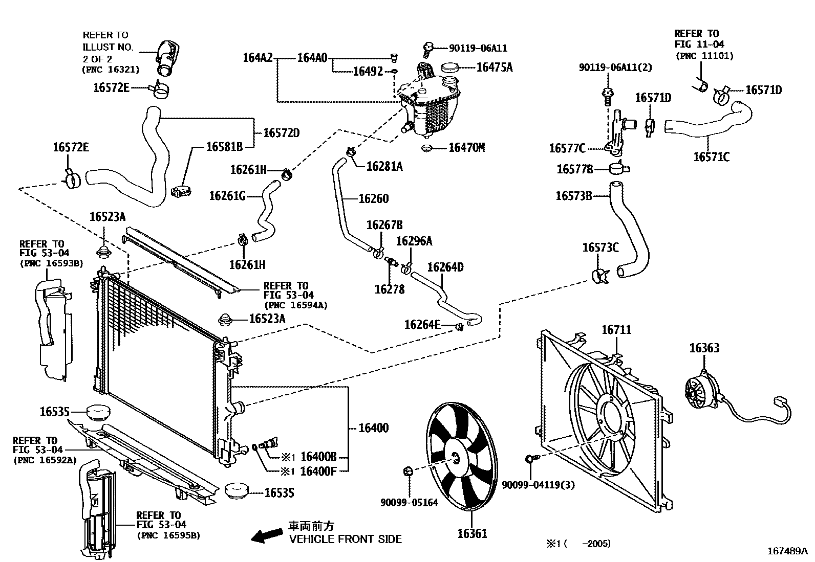 1603 — RADIATOR & WATER OUTLET