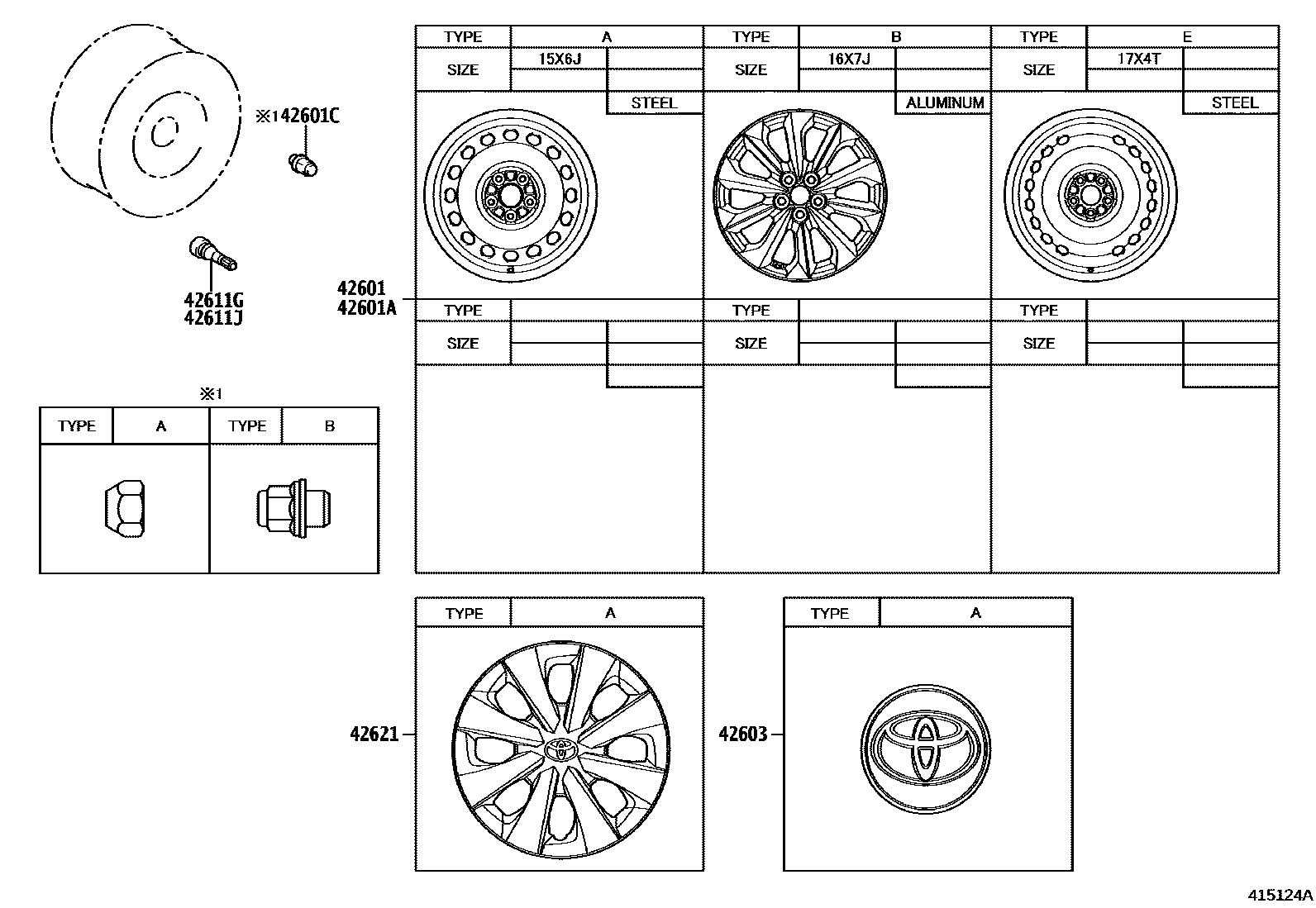 4103 — DISC WHEEL & WHEEL CAP