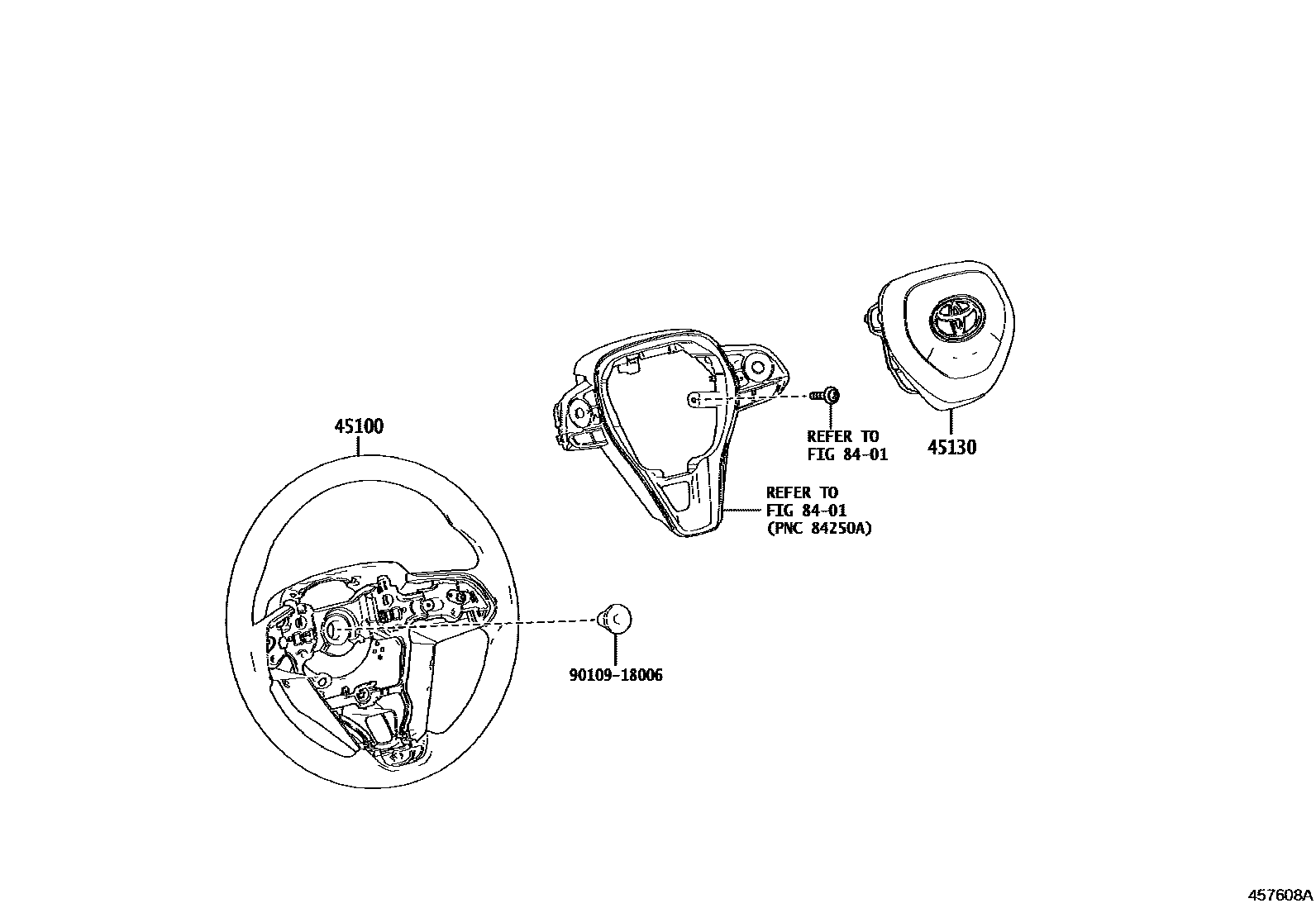 4504 — STEERING WHEEL