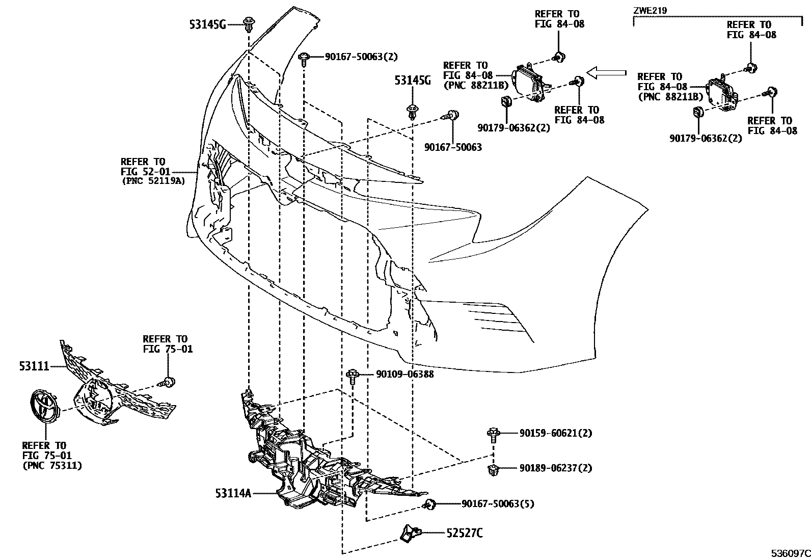 5301 — RADIATOR GRILLE