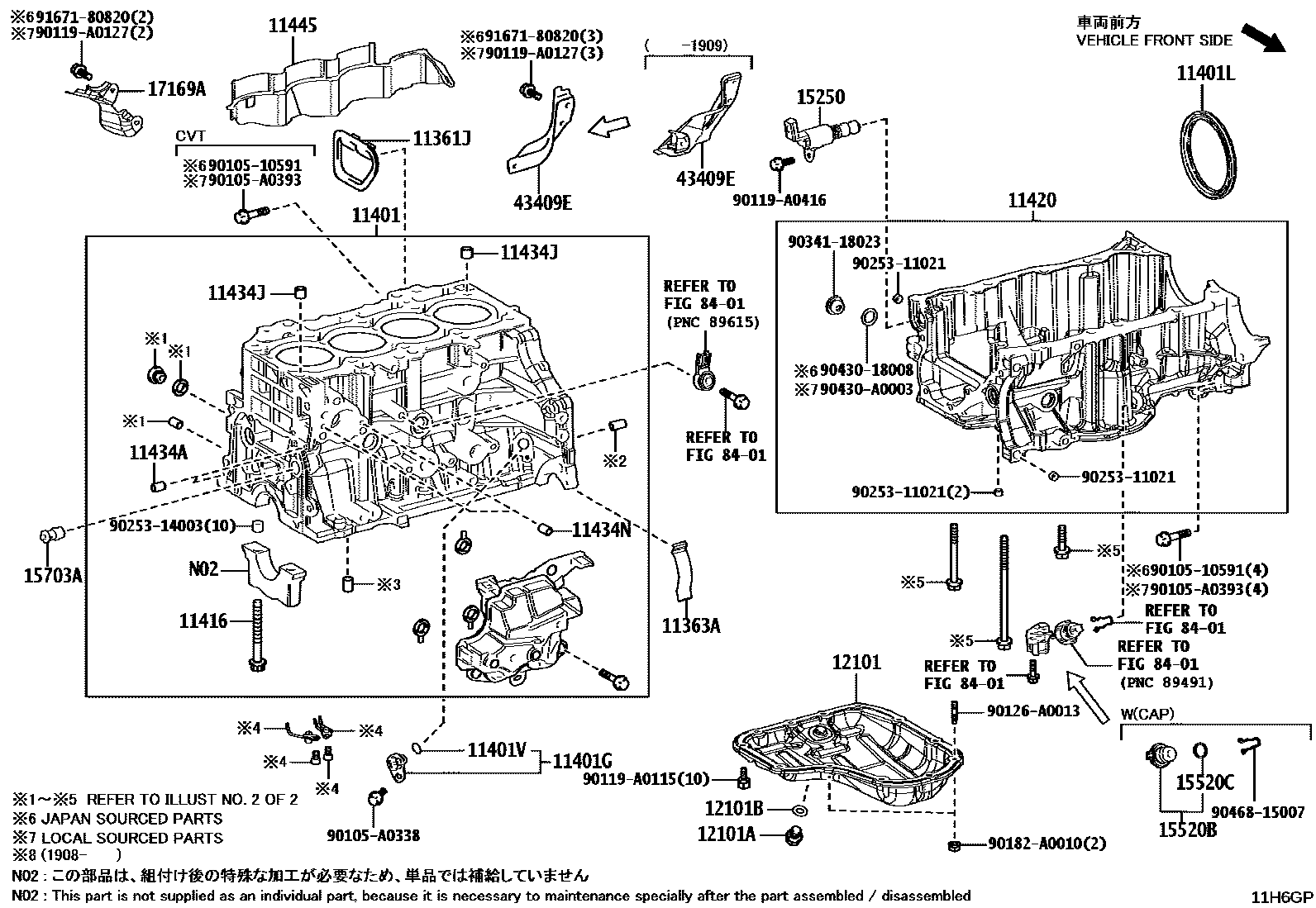 1105 — CYLINDER BLOCK