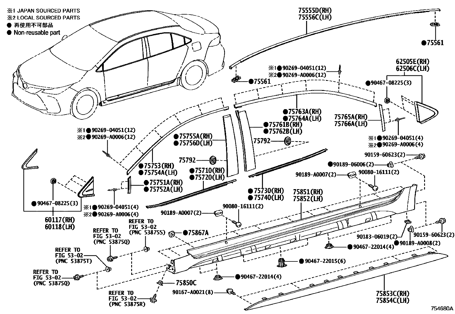 7503 — SIDE MOULDING