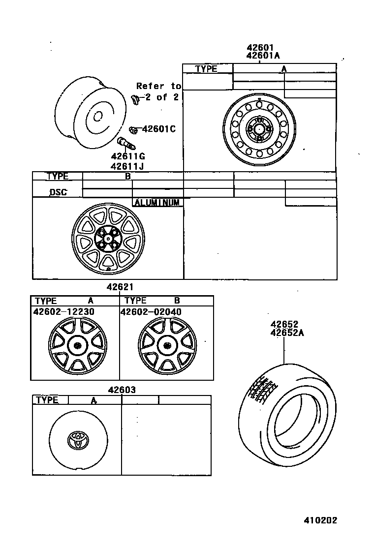 4103 — DISC WHEEL & WHEEL CAP