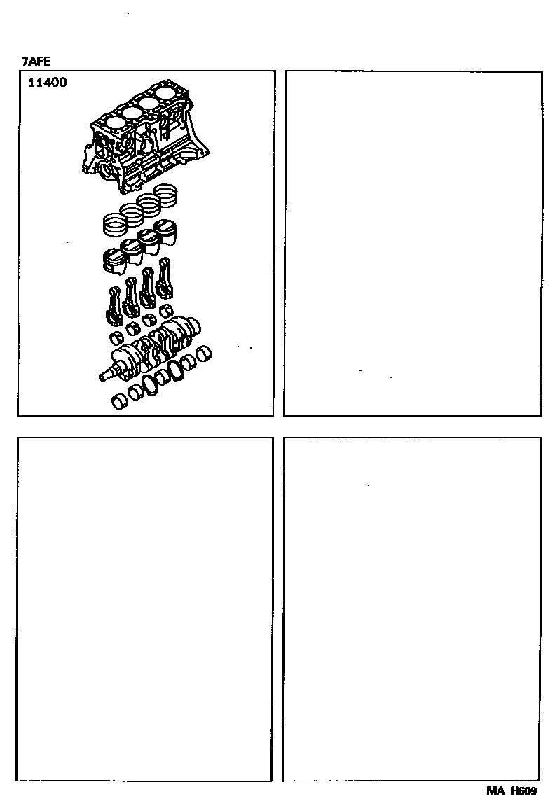 1102 — SHORT BLOCK ASSEMBLY