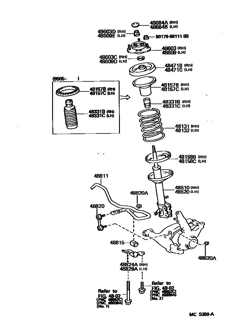 4803 — FRONT SPRING & SHOCK ABSORBER