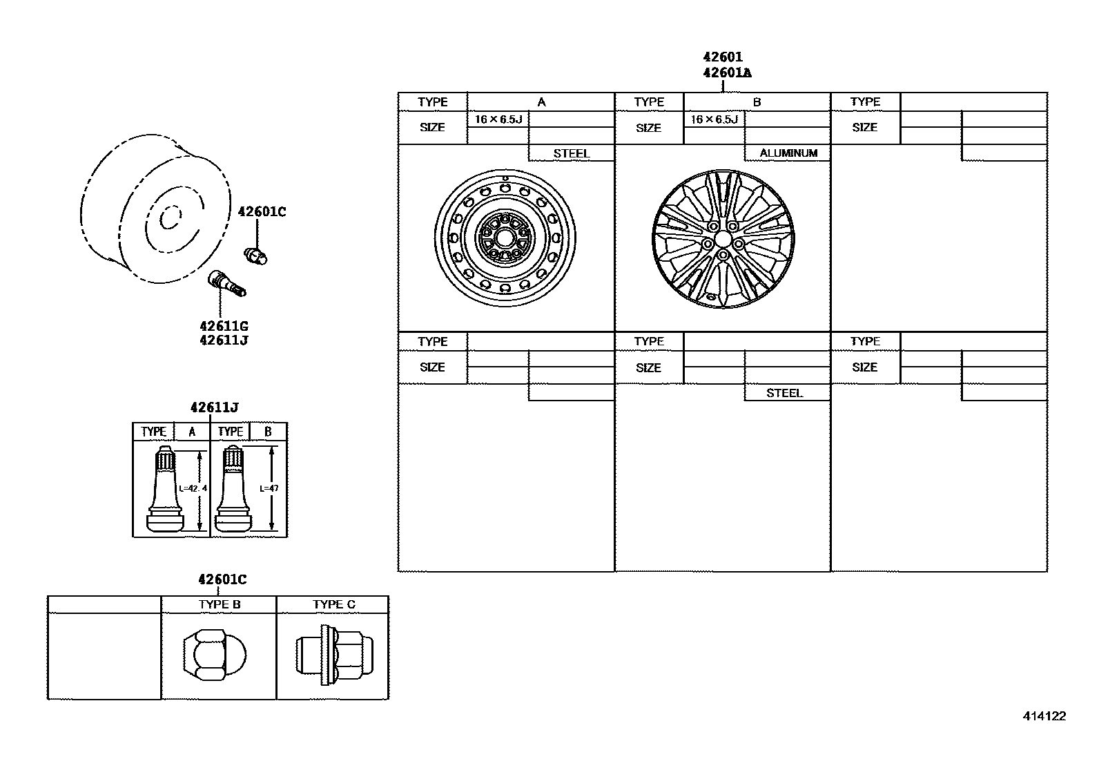 4103 — DISC WHEEL & WHEEL CAP