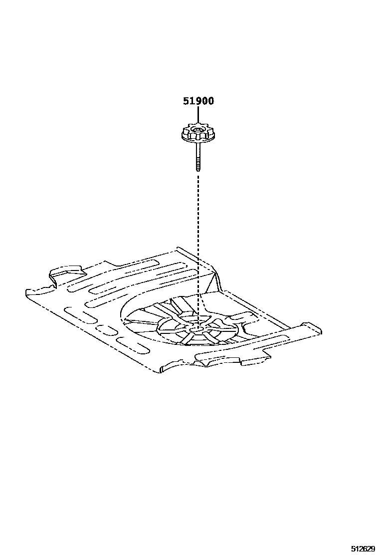 5104 — SPARE WHEEL CARRIER