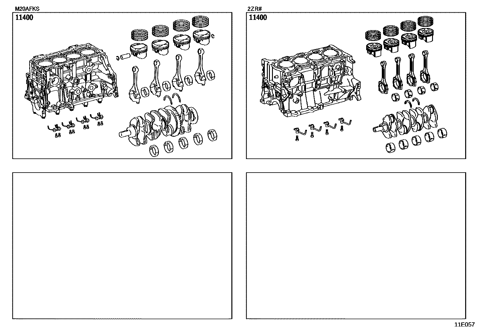 1102 — SHORT BLOCK ASSEMBLY