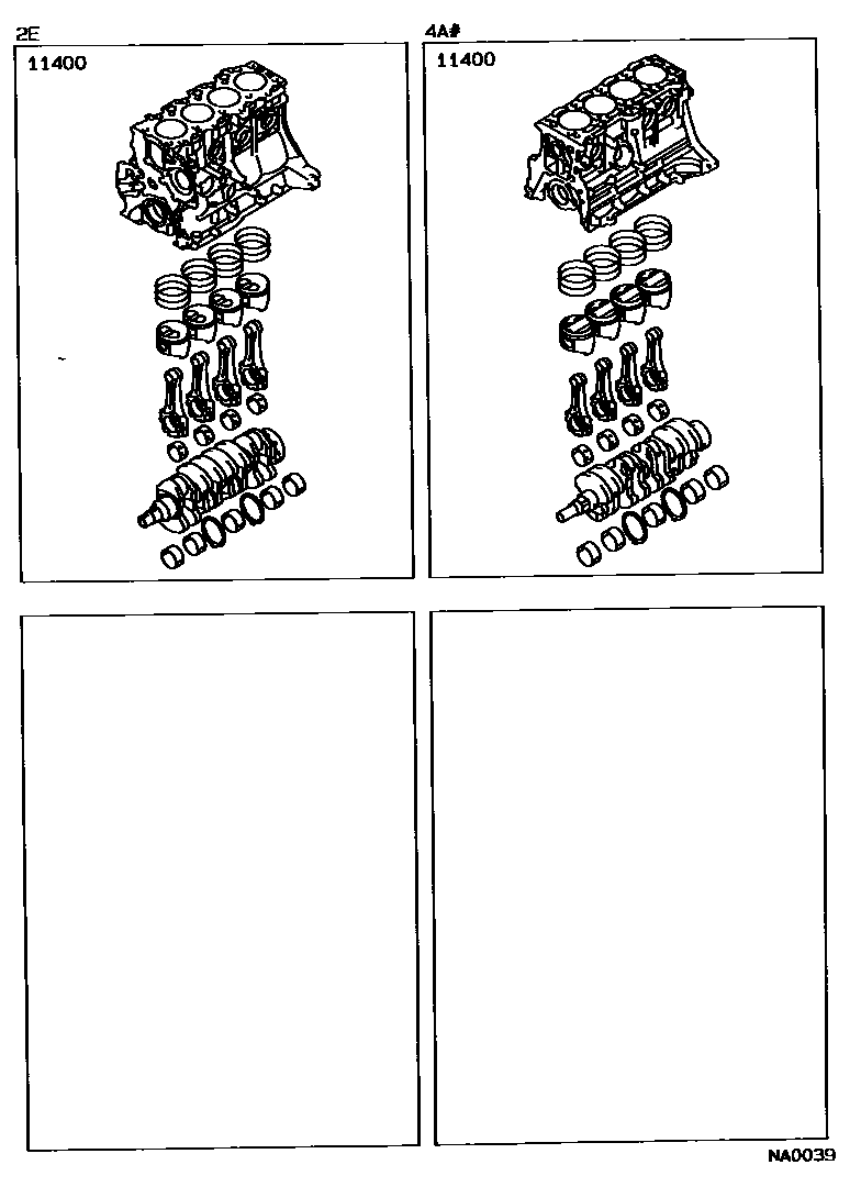 1102 — SHORT BLOCK ASSEMBLY