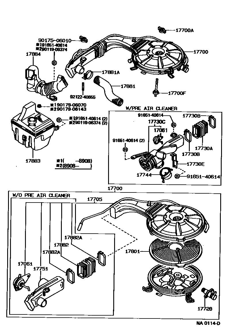 1703 — AIR CLEANER