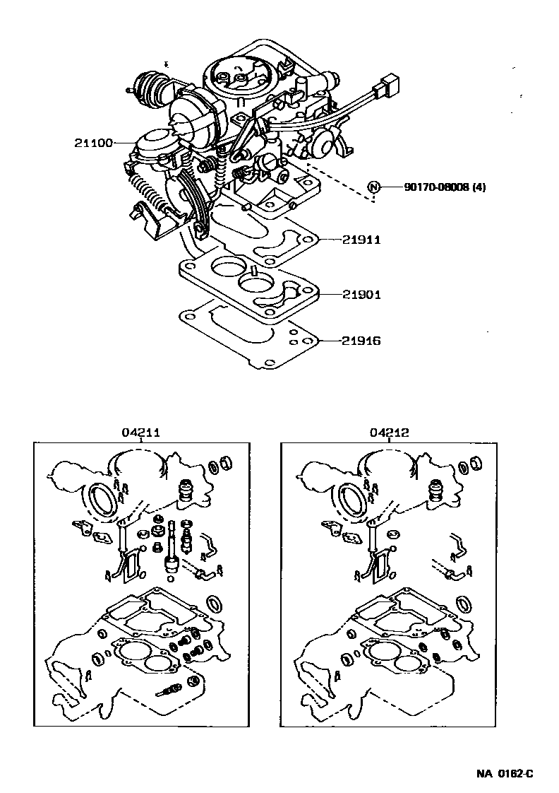 2102 — CARBURETOR ASSEMBLY