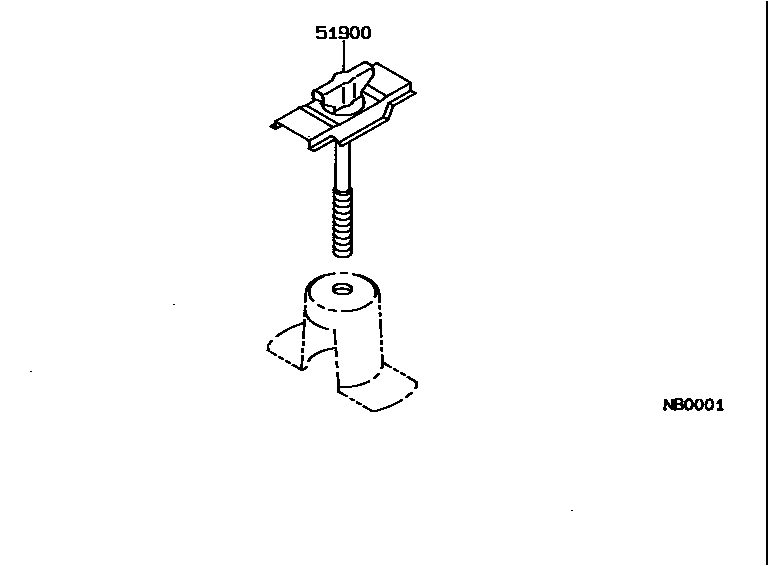 5104 — SPARE WHEEL CARRIER