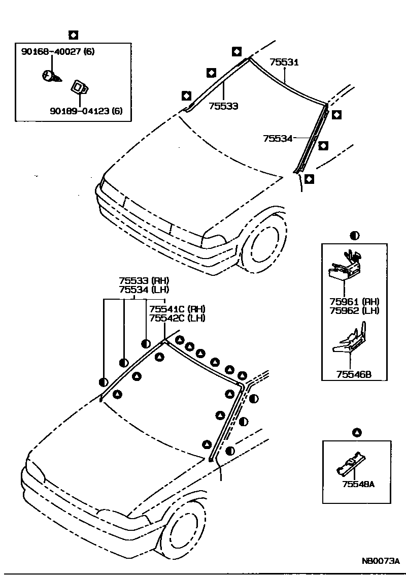 7502 — FRONT MOULDING
