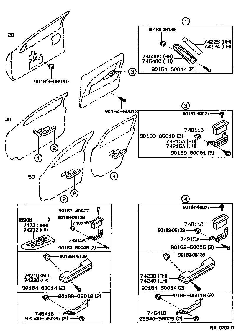 7401 — ARMREST & VISOR