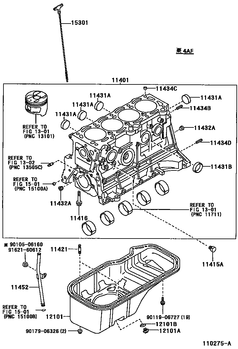 1105 — CYLINDER BLOCK