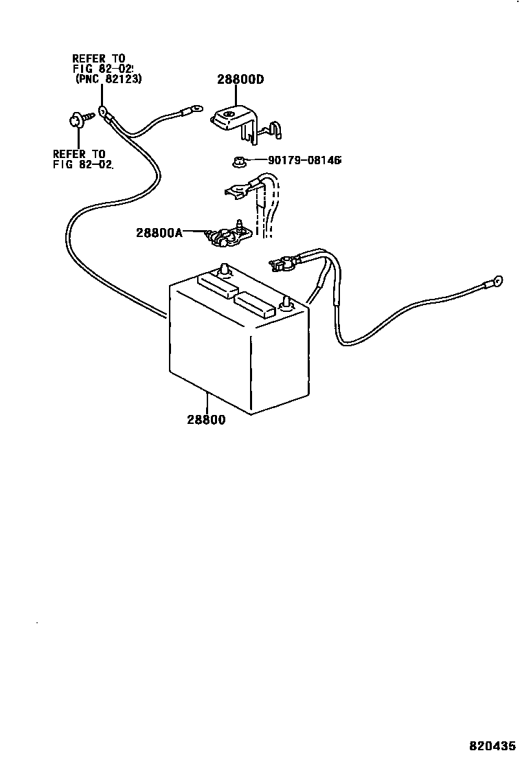 8201 — BATTERY & BATTERY CABLE