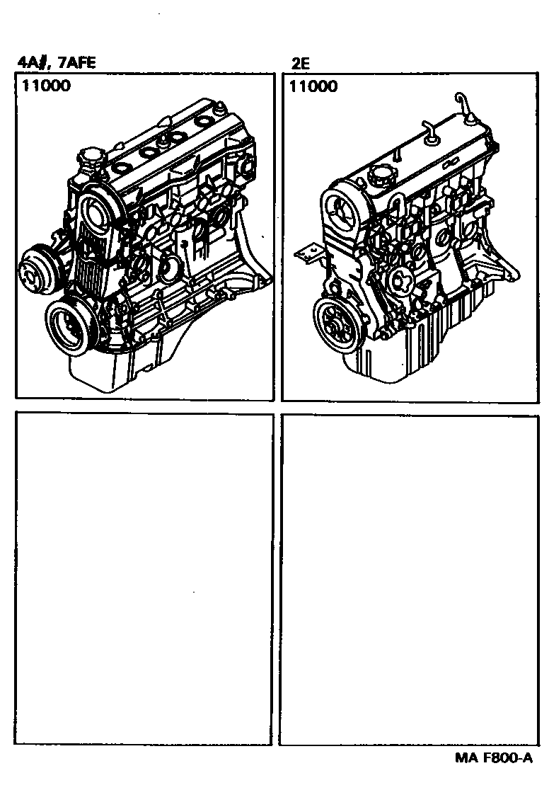 1101 — PARTIAL ENGINE ASSEMBLY