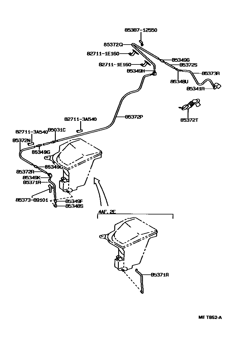 8504 — REAR WASHER