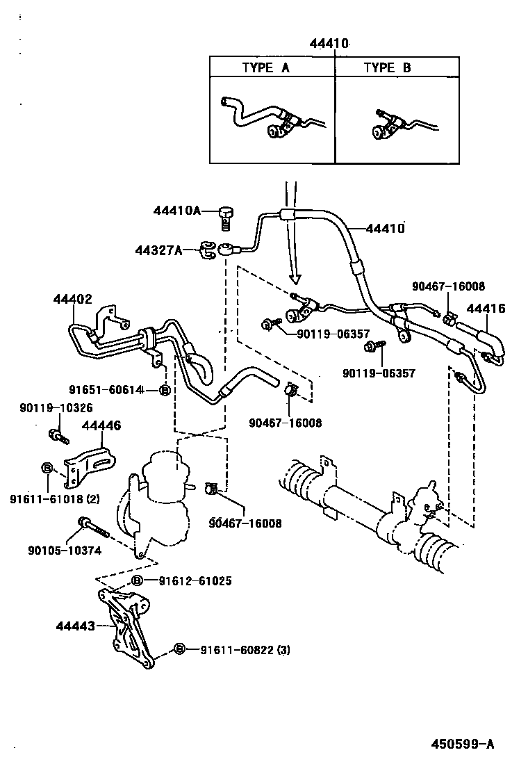 4503 — POWER STEERING TUBE