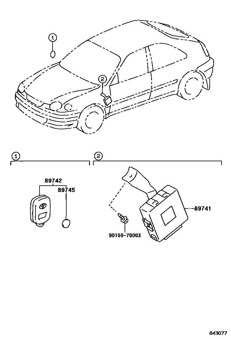 8420 — WIRELESS DOOR LOCK