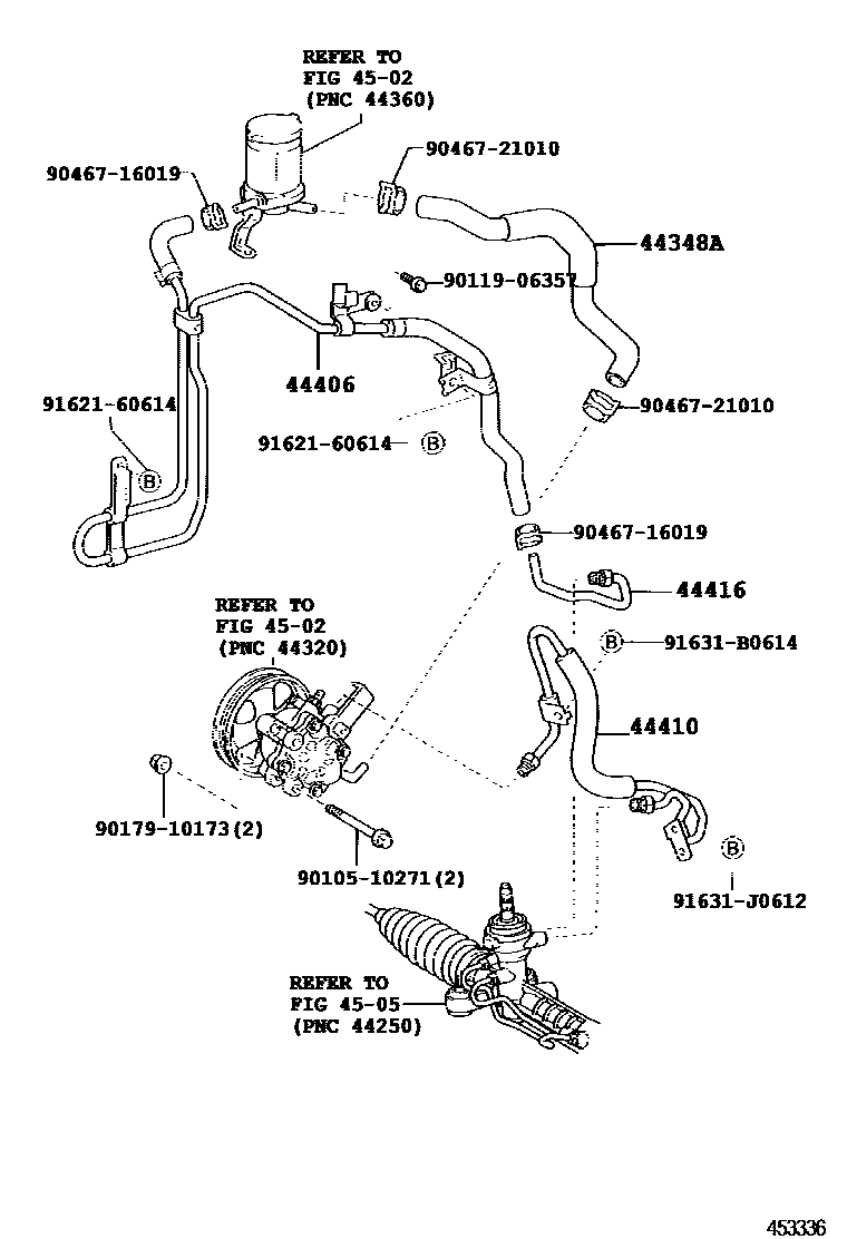 4503 — POWER STEERING TUBE