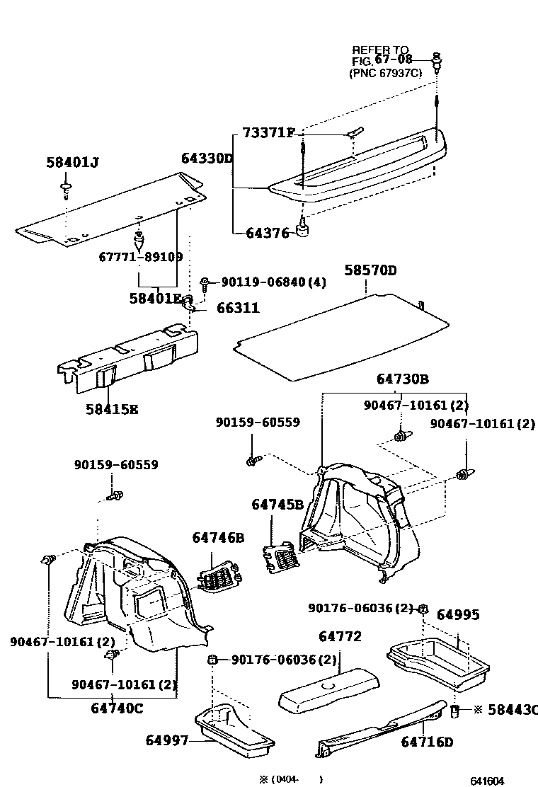 6404 — DECK BOARD & DECK TRIM COVER