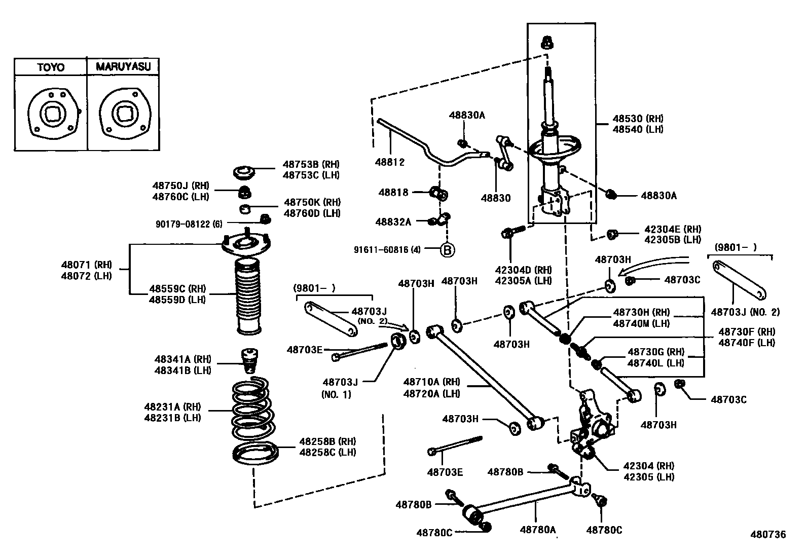 4804 — REAR SPRING & SHOCK ABSORBER