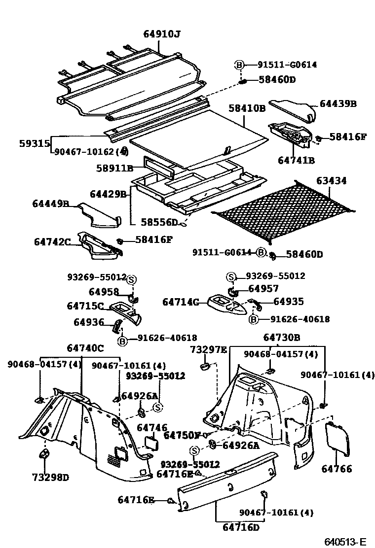 6404 — DECK BOARD & DECK TRIM COVER