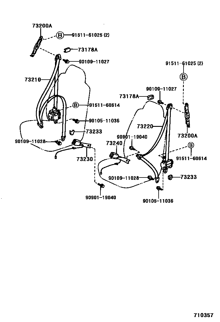 7104 — SEAT BELT & CHILD RESTRAINT SEAT