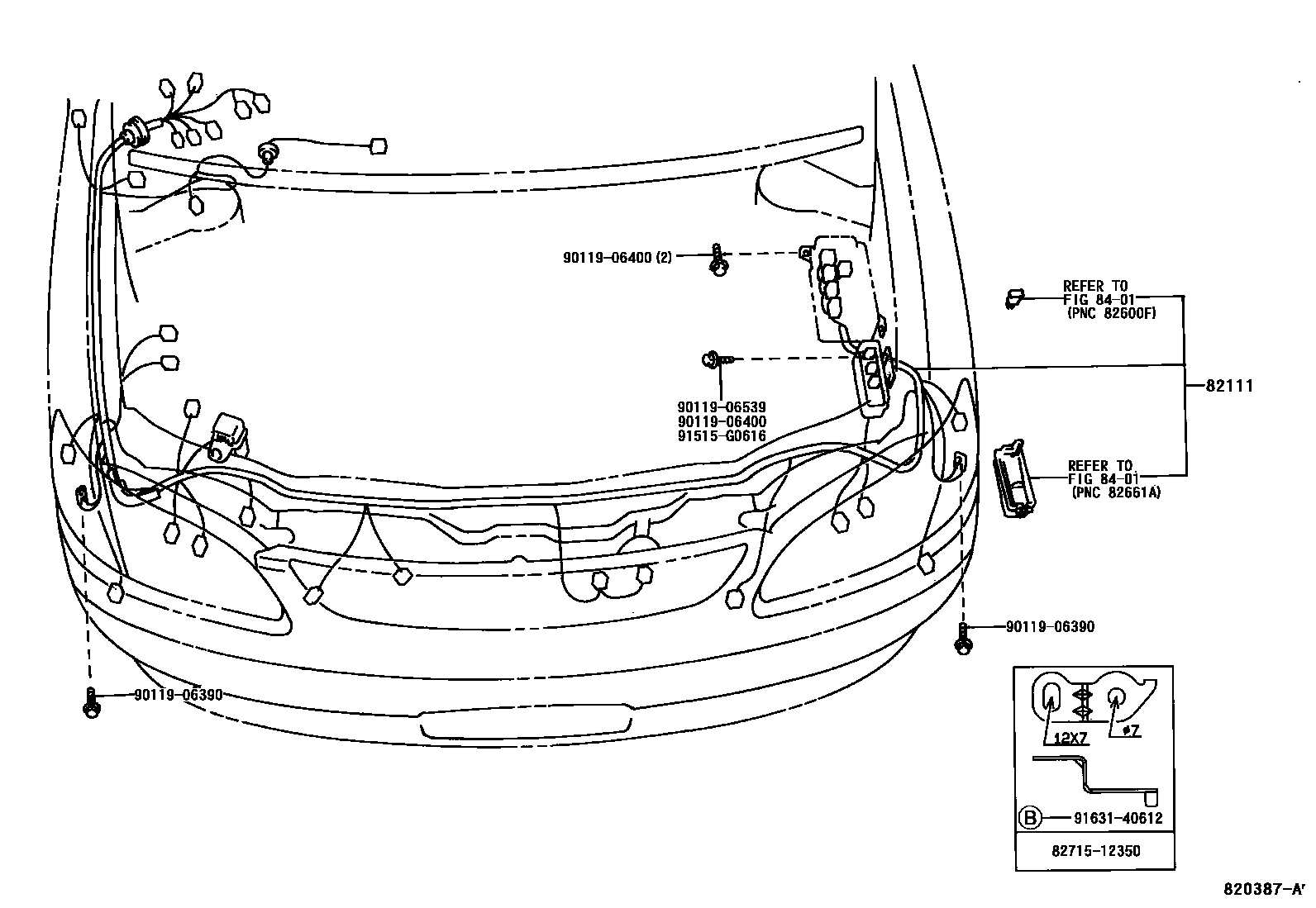 8202 — WIRING & CLAMP