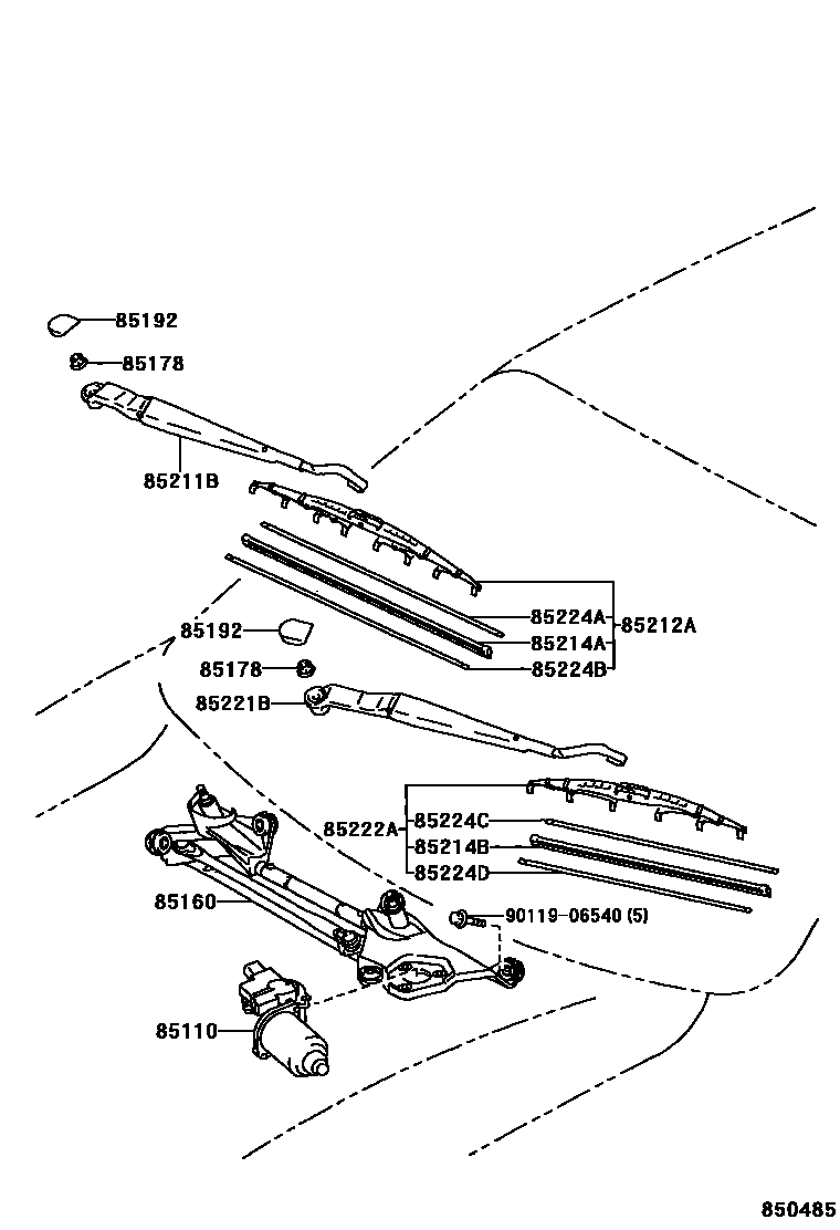 8501 — WINDSHIELD WIPER
