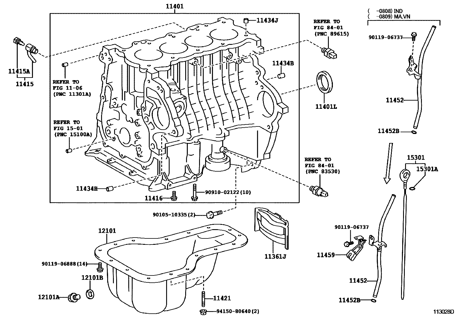 1105 — CYLINDER BLOCK