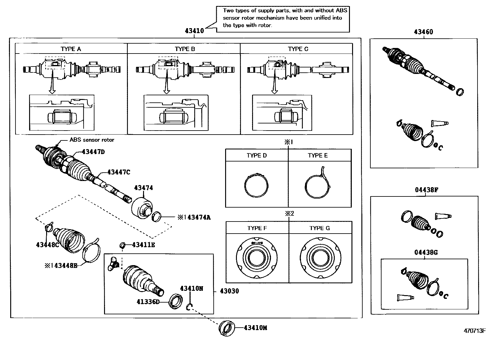 4302 — FRONT DRIVE SHAFT