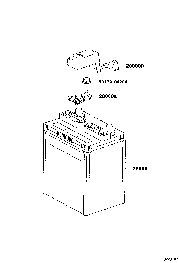 8201 — BATTERY & BATTERY CABLE
