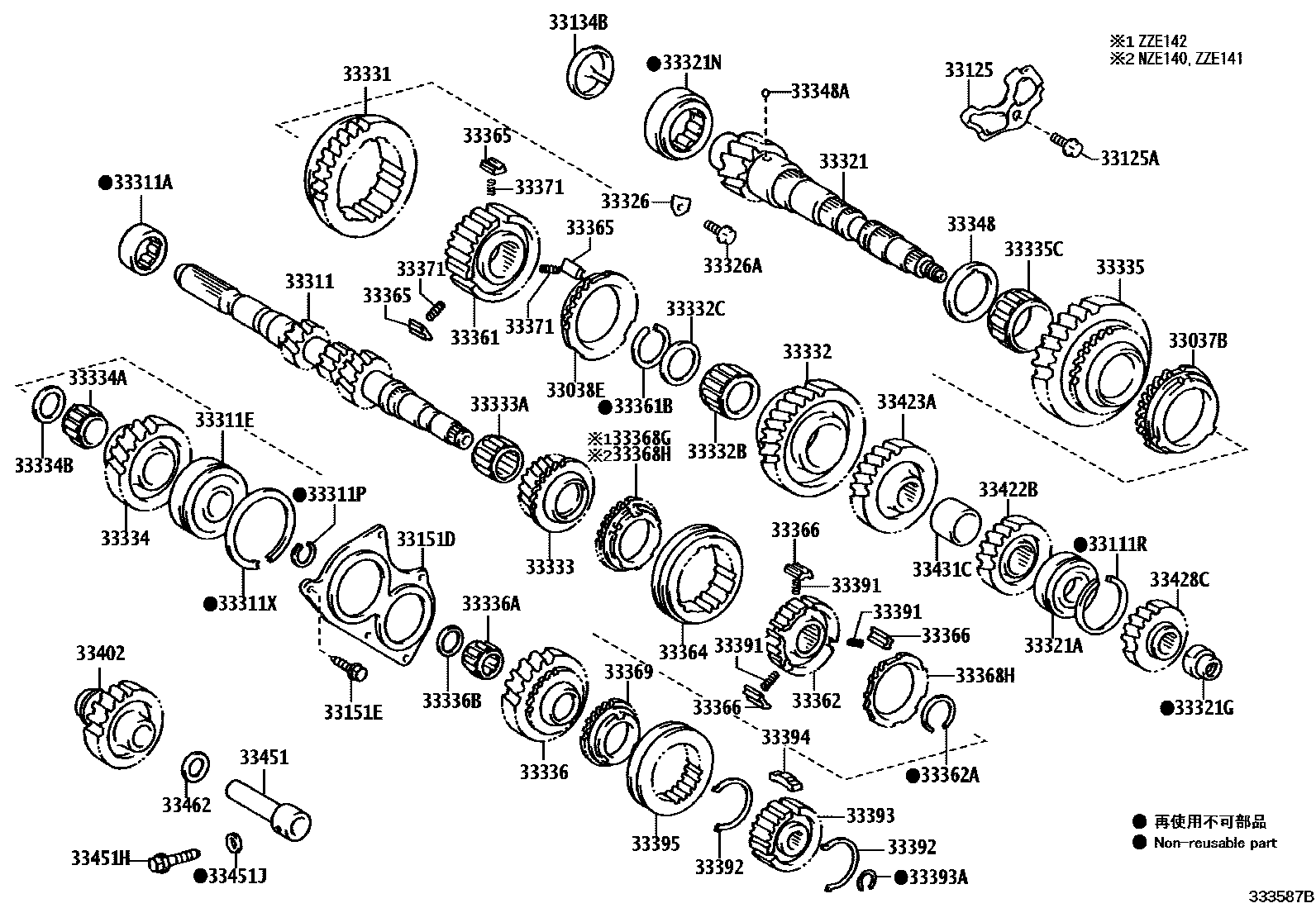 3305 — TRANSMISSION GEAR (MTM)