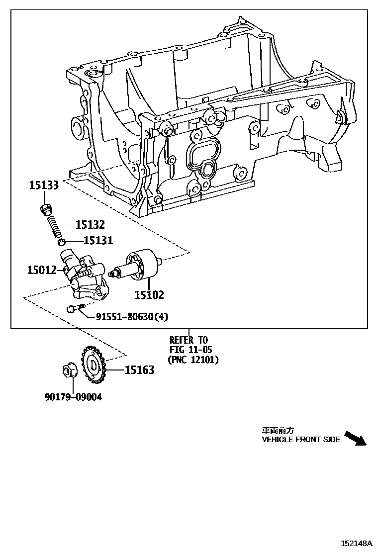 1501 — ENGINE OIL PUMP