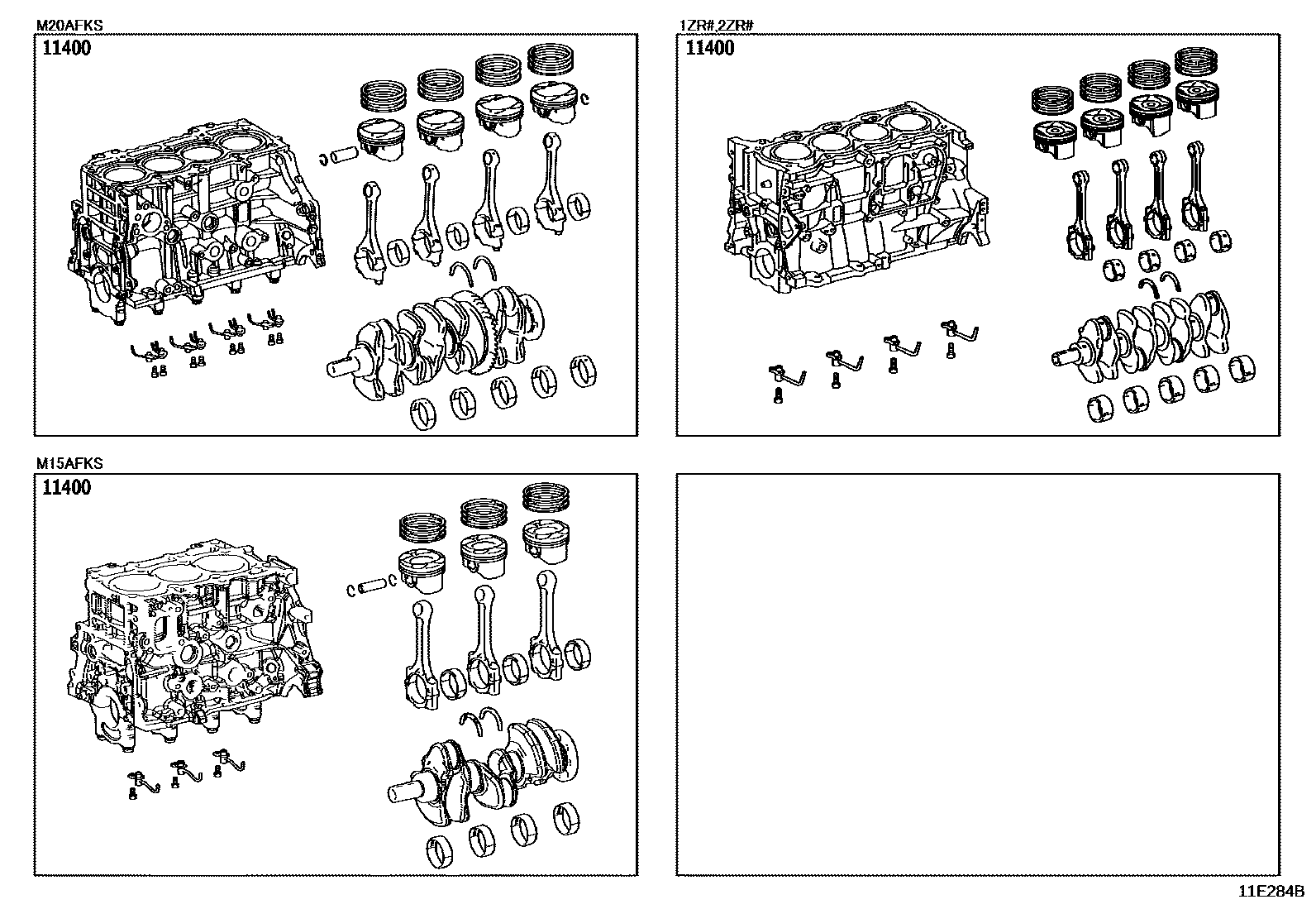 1102 — SHORT BLOCK ASSEMBLY