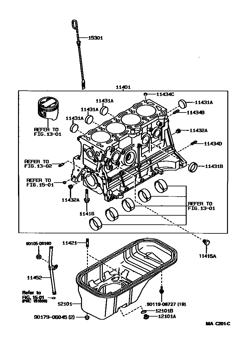 1105 — CYLINDER BLOCK