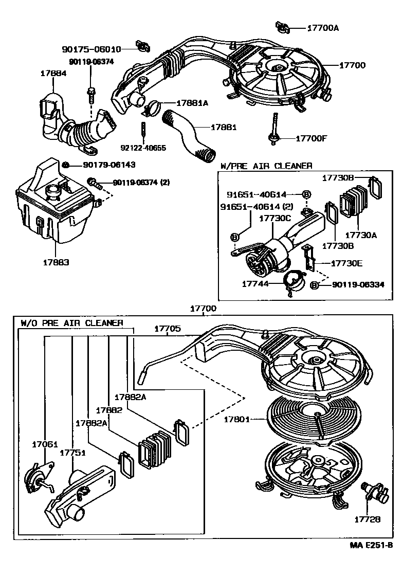 1703 — AIR CLEANER