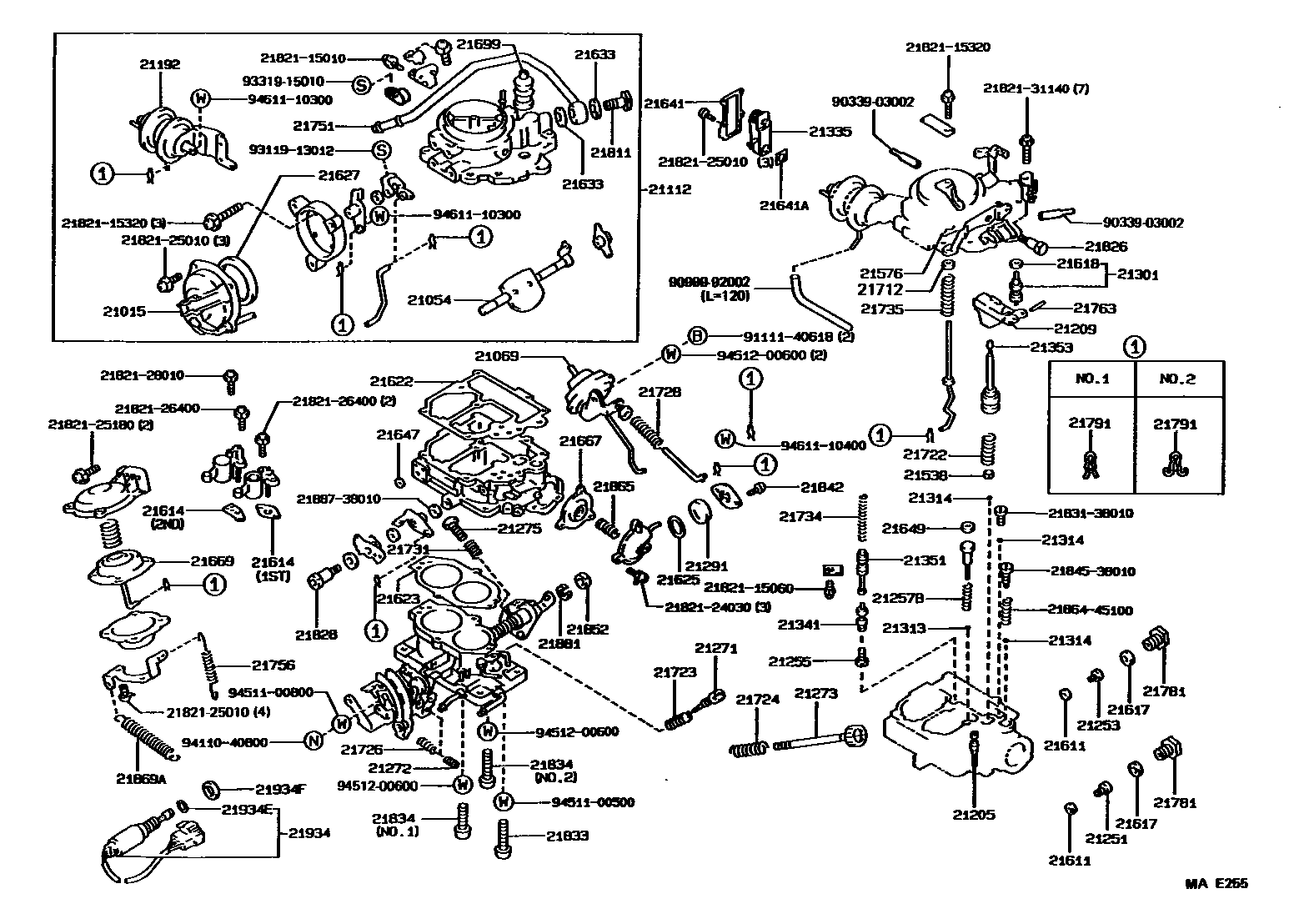 2103 — CARBURETOR