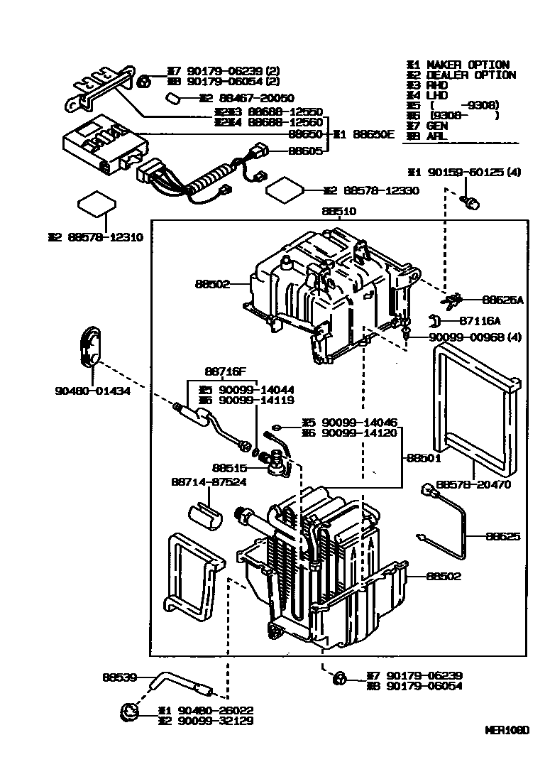 8714 — HEATING & AIR CONDITIONING - COOLER UNIT