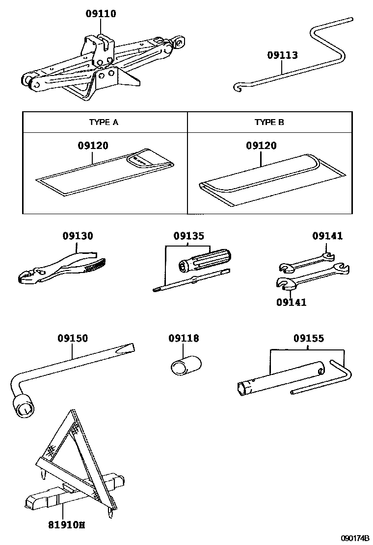 0901 — STANDARD TOOL