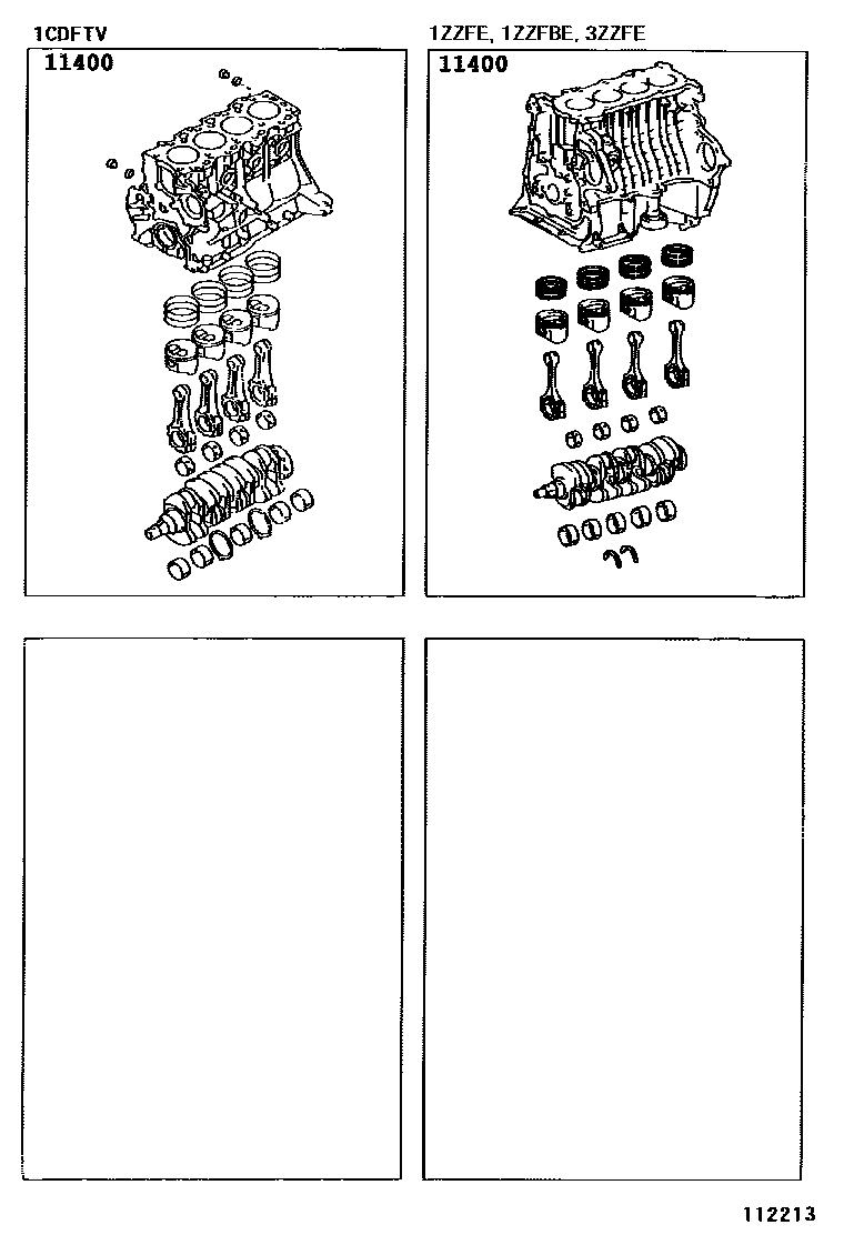 1102 — SHORT BLOCK ASSEMBLY