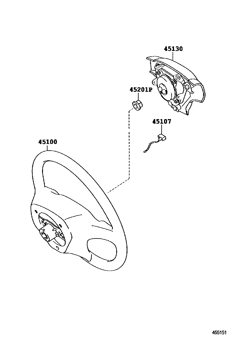 4504 — STEERING WHEEL
