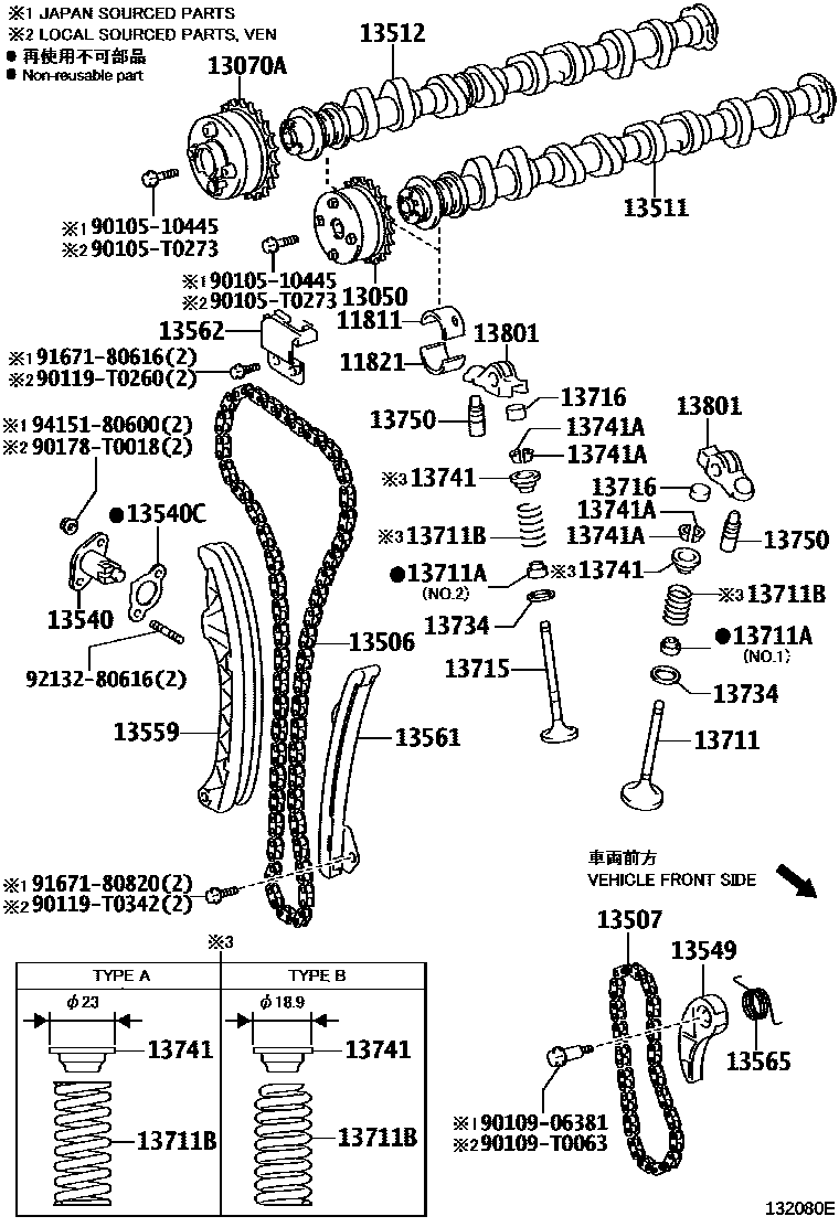 1302 — CAMSHAFT & VALVE
